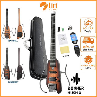 Guitar donner hush x chính hãng cấu hình hs - liri music