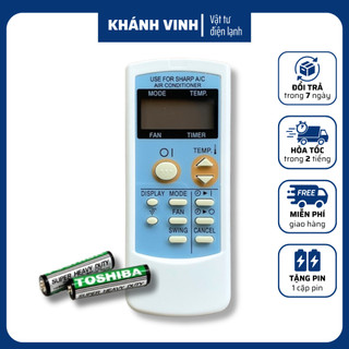 Remote máy lạnh sharp , remote điều hòa sharp, điều khiển máy lạnh điều hòa sharp