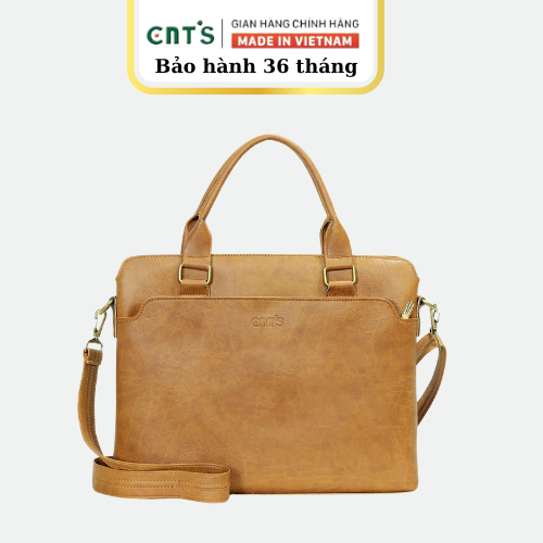 Cặp da công sở Unisex CNT HQ16 thời trang cao cấp