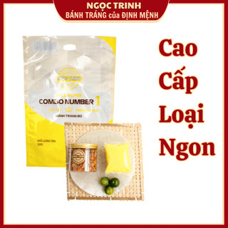 Bánh Tráng Phơi Sương (COMBO 01) Bánh Tráng Bơ Loại Ngon Cao Cấp Thương Hiệu Bánh Tráng Ngọc Trinh