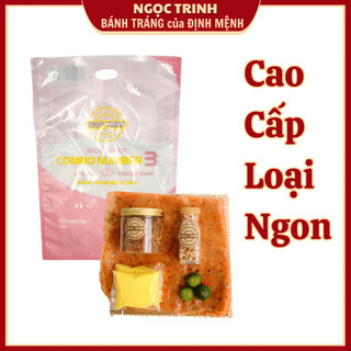 Bánh Tráng Phơi Sương (COMBO 03) Bánh Tráng Bơ Vị Tôm Loại Ngon Cao Cấp Thương Hiệu Bánh Tráng Ngọc Trinh