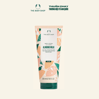 Sữa Dưỡng Thể Hương Sữa Hạnh Nhân Almond Milk & Honey Soothing & Restoring Body Lotion 200ml The Body Shop