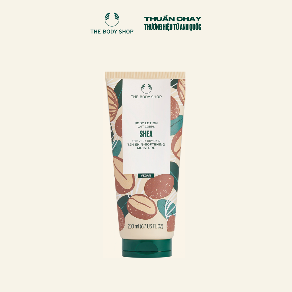 Sữa Dưỡng Thể Hương Bơ Hạt Mỡ Shea Body Lotion 200ML The Body Shop