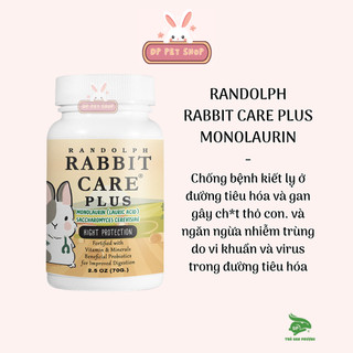 Bột Dinh Dưỡng Bảo Vệ Sức Khỏe Thỏ - Rabbit Care Plus Mono - Thỏ Đan Phượng