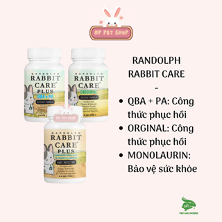 Randolph Rabbit Care 70g Dành Chỏ Thỏ, Bọ Ú, Chinchillas, Sóc, Rùa - Thỏ Đan Phượng