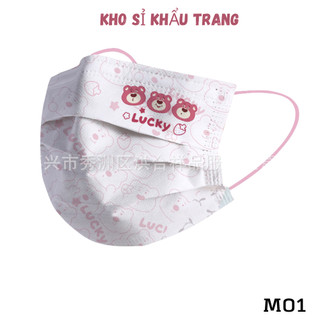 Khẩu trang y tế hoạt hình người lớn túi 10 cái