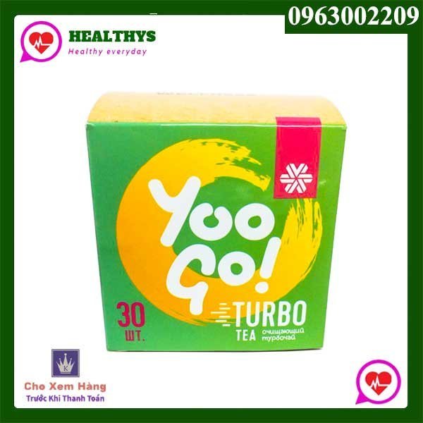 Trà Yoo Go Turbo Tea Siberian Của Nga - Hỗ Trợ Giảm Cân, Giảm Mỡ Bụng (Hàng Nội Địa Nga)