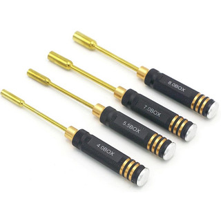 Bộ 4 tool m2/3/4/5 mở ốc bánh xe rc 1/8 1/10 chất lượng cao