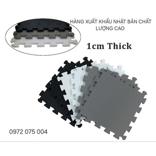 Thảm xốp ghép lót sàn cho bé 30x30x1cm xuất Nhật chất liệu an toàn ko mùi hôi