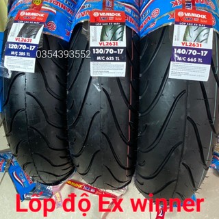 Lốp vỏ độ cho exciter 150 winner,vỏ sau exciter 135 hiệu vanlock nhật bản