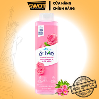 Sữa tắm St.Ives Mỹ 650ml, Sữa tắm St Ives sạch thơm lâu dài, dưỡng ẩm, trắng da