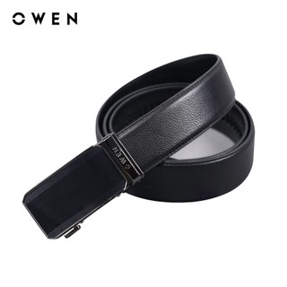 Owen - dây lưng belt232702 màu đen chất liệu da thật