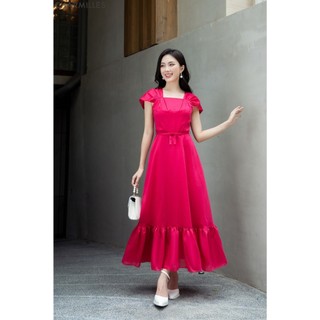 Đầm Charmilles gấu nối dáng xòe 23MD151HS