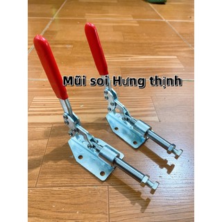 Kẹp gỗ, sập đẩy chế cữ cắt gỗ
