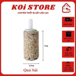 Qủa sủi oxi mini cho hồ cá hồ thủy sinh