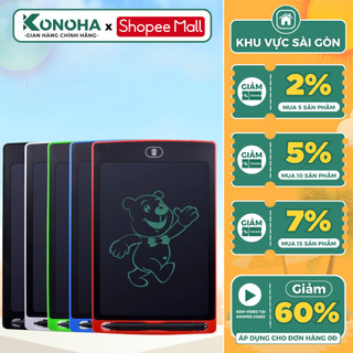 Bảng Viết Tự Xóa KONOHA LCD Thông Minh Tự Động Xóa Thúc Đẩy Tư Duy Sáng Tạo Cho Bé