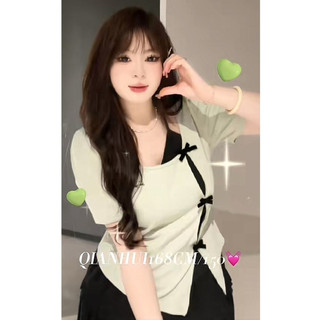 Áo Thun Tăm nơ dễ thương