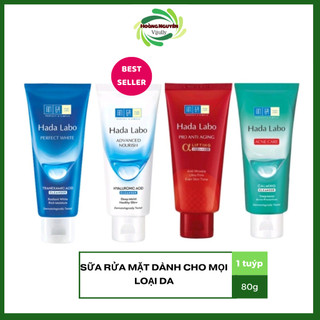 Kem rửa mặt dưỡng ẩm sâu, trắng da Hada Labo 80g