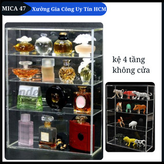 Kệ mica đa năng đựng nước hoa- mô hình size vừa
