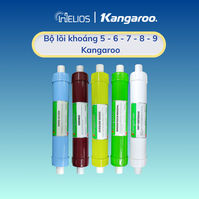 Trọn bộ 5 lõi lọc chức năng chính hãng dùng cho máy lọc nước Kangaroo