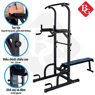   ALL MODER  Xà đơn xà kép BG CHINNING DIPPING đa năng cao cấp 