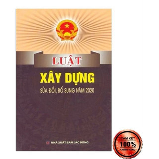 Sách -luật xây dựng -sửa đổi ,bổ sung năm 2020