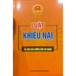 Sách -Luật Khiếu Nại