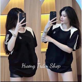 Áo thun nữ tay lỡ chất cotton su G NGƯỢC phong cách Hàn Quốc AVATEN M1357