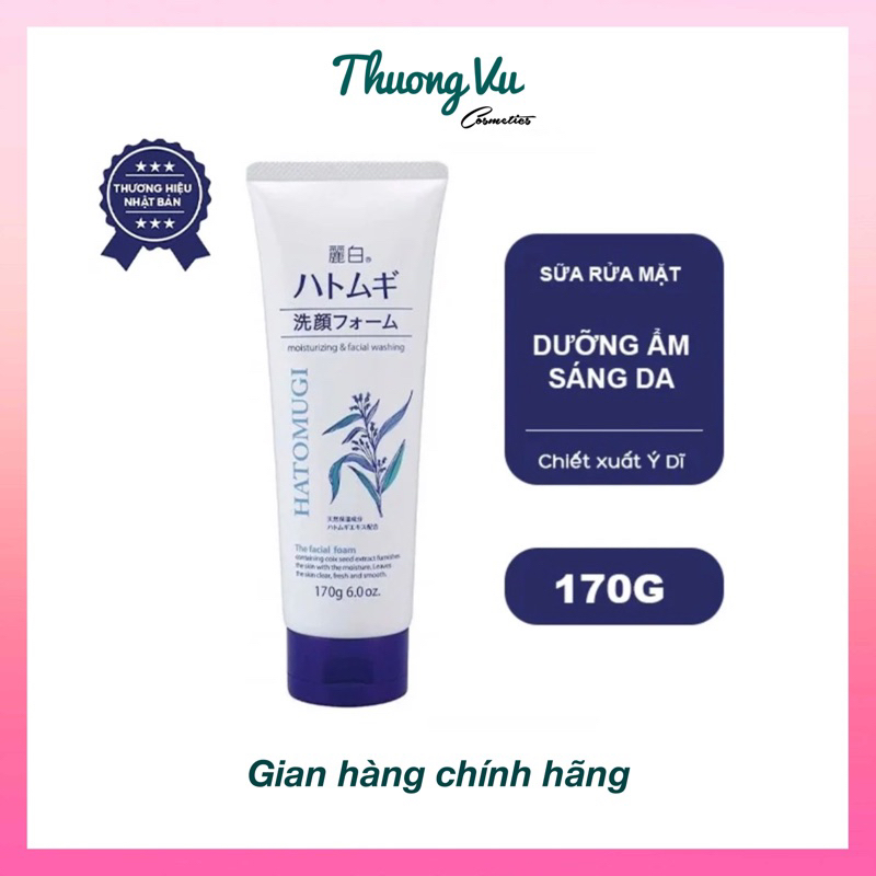 Sữa rửa mặt Hatomugi ý dĩ Nhật 170g