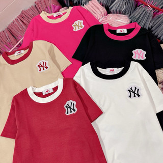 Áo thun dáng ôm nữ babytee thêu viền ( mã NY thêu CT )