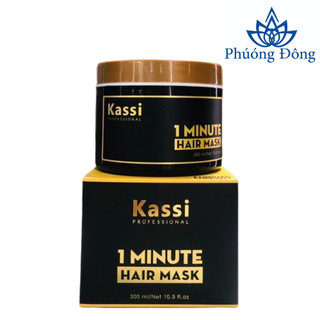Kem hấp dầu phục hồi tóc 1 phút Kassi 300ml