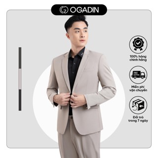  Bộ vest nam OGADIN bộ vest cao cấp trẻ trung lịch lãm OBV001 