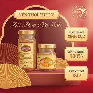 Hũ lẻ yến tươi Phú Hưng dòng Hồi Phục Sức Khỏe tăng cường sức đề kháng cho người già người ốm