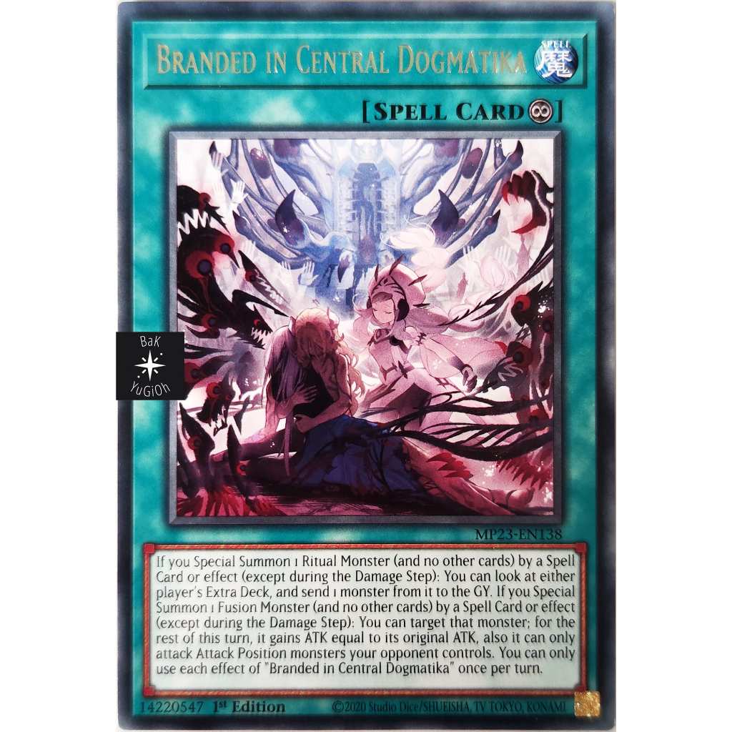 [Thẻ Yugioh] Branded in Central Dogmatika |EN| Rare / Common