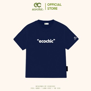 Áo Phông ECOCHIC PLAIN BABY TEE Local Brand Chính Hãng Unisex Form Ôm Premium Cotton 100% B023
