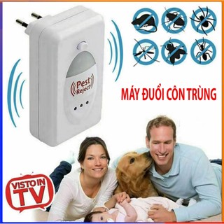Máy Đuổi Chuột, Máy Đuổi Các Loại Côn Trùng Pest Reject Bằng Sóng Âm Hiệu Quả, Bảo Vệ Sức Khỏe, An Toàn Khi Sử Dụng