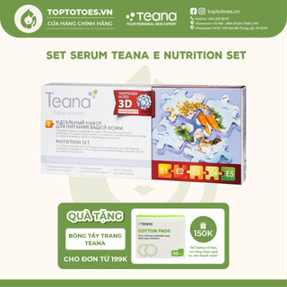 Set serum E Teana Nutrition tinh chất dưỡng ẩm, phục hồi da 20ml