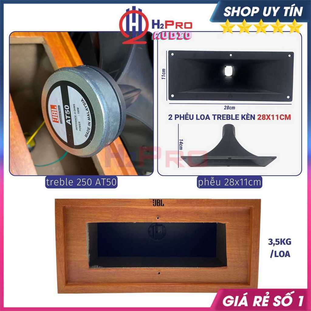 Đôi Loa Treble Jbl AT50 300W Thùng Gỗ Coil Titan 250, Loa Siêu Tép Kèn Rời Sang Trọng - H2Pro Audio