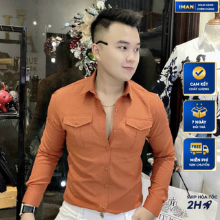 Áo Sơ Mi Đũi Nam Dài Tay iMan Store, Sơ Mi Hàn Quốc Chất Vải Đũi Cao Cấp Mịn Mát, Không Nhăn, Không Bai Màu [Hàng Xịn]