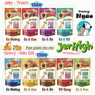 Pate jerhigh 120g - 130g - pate cho chó nội địa thái lan __