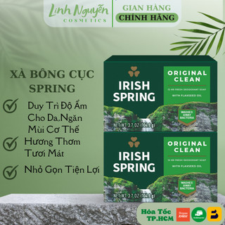 Xà Bông Cục Diệt Khuẩn Irish Spring Deodorant Soap Original 113g