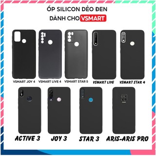 Ốp lưng Vsmart đủ dòng live 4,joy 4, star5, joy3,active3, aris, aris pro, live,joy 3, star 4 dẻo đen