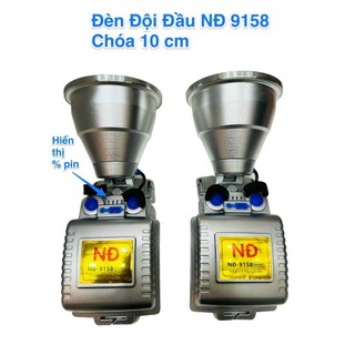 Đèn pin đội đầu siêu sáng chiếu xa 500m nd 9158