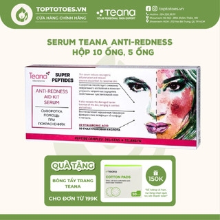 Serum Teana Super Peptides Anti-redness Aid Kit giảm sưng, mẩn đỏ, mụn, phục hồi da
