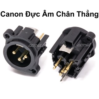 Jack Canon Âm Chân Thẳng, giá 1 chiếc, ổ cắm jack âm thanh canon xlr. J-CNF