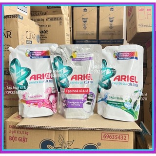 Nước Giặt Ariel Matic cửa trên đậm đặc Dạng Túi 2kg