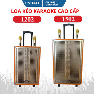 Loa kéo ontekco 1202/1502 bass 30/40 kết nối bluetooth, loa hát karaoke di động