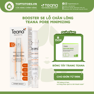 Tinh chất dưỡng Teana Pore Minimizing Booster 20ml giúp se nhỏ lỗ chân lông, giảm bã nhờn