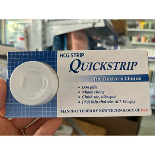 ✅ Que thử thai sớm Quickstrip , Que thử nước tiểu phát hiện thai sớm