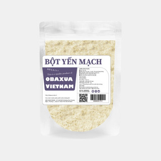 Bột yến mạch xay mịn nguyên chất Organic:OG087:Bột Yến Mạch 250Gr